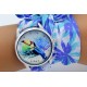 Montre Toucan bracelet tissu