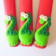 Trio de couverts enfant Dinosaure