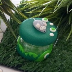 Boite à P'tite souris verte qui courait dans l' herbe! ;)